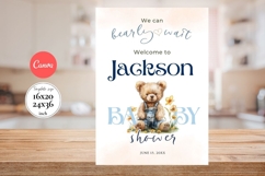 Baby Shower Welcome Sign Template 172 Product Image 1