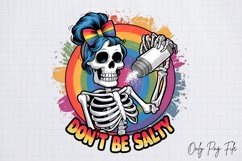 Retro Sarcastic Skeleton Sublimation Design Product Image 1