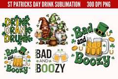 ST PATRICKS DAY Drink Sublimation PNG Product Image 1