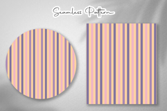 Soft Rainbow Stripe Seamless Digital Paper Bundle Product Image 4