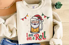 I am on a Roll Svg | Christmas Svg | Shirt Svg Product Image 2