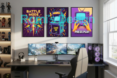 Gamer Room Frame Mockup Product Image 2