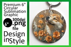 Sweet Doggy Sublimation Keychain &amp; Coaster Assortment Product Image 1