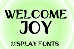 WELCOME JOY Product Image 1