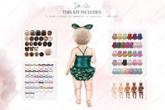 Summer Babies Clipart, Baby with Swimsuits Clip Art Product Image 2