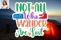 Camping Sticker SVG Bundle Product Image 11