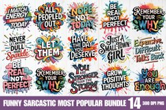 Funny Sarcastic Most Popular Bundle PNG Product Image 1