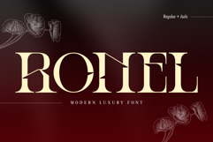 Ronel Luxury - Modern Logo Font Product Image 1