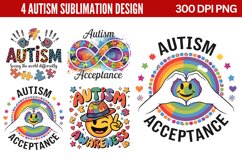 Autism Sublimation PNG Product Image 1