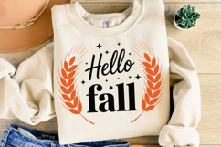 Hello Fall Svg | Thanksgiving Svg | Shirt Svg Product Image 2