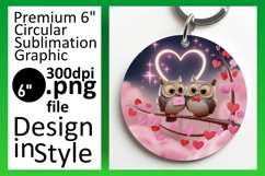 Charming Circle Design Car Coaster PNG , Valentines Product Image 1