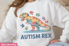 Autism rex PNG, Autism Sublimation PNG Product Image 1
