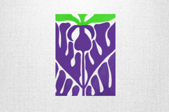 Modern Abstract Leaf Floral Embroidery Design File Product Image 1