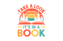 It's in a Book Png Design | Png cut files Product Image 1