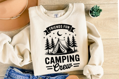 Camping Crew svg Design | Svg Cut Files | Shirt Svg Product Image 2