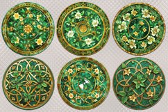 Set of earrings | 6 designs with Antique Pattern, PNG Product Image 2