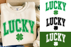 Lucky St Patrick's Day PNG, St Patrick's Day Shirt Design Product Image 1