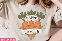 Happy Easter PNG, Retro Easter Sublimation PNG Product Image 2