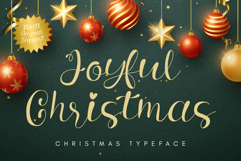 Joyful Christmas is Christmas font Product Image 1