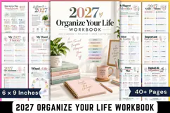 2027 Organize Your Life Workbook Product Image 1