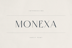 Monexa A Modern Serif Font Product Image 1