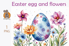 Easter eggs, flower, pattern Product Image 1