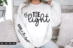 Be The Light Sleeve - Sleeve SVG Design, T-Shirt Design Product Image 2