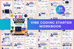 Vibe Coding Starter Workbook Kdp interiors Product Image 1