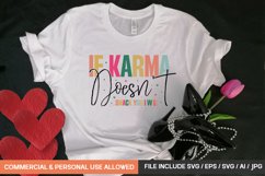 If Karma Doesn&#039;t Smack You I Will Svg Product Image 1
