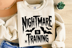 Nightmare in Training Svg | Halloween Svg | Shirt Svg Product Image 2