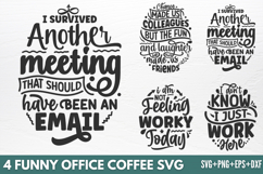 Funny Office coffee SVG Product Image 1