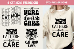 Cat Mom SVG Product Image 1