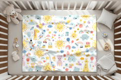 Baby bedding mockup Product Image 2
