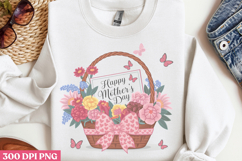 Happy Mothers Day Floral PNG Product Image 2
