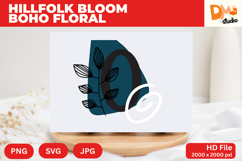 Hillfolk Bloom Boho Floral Monogram Product Image 1