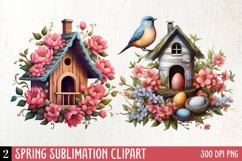 Spring Sublimation Clipart Product Image 1