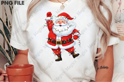 Santa Christmas PNG Sublimation T-shirt Product Image 2