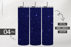 Blue Glitter Digital Papers - 04 Variations Product Image 2