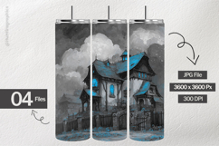 Dark Vila Digital Papers - 04 Variations Product Image 2