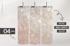 Beige Glitter Digital Papers - 04 Variations Product Image 2