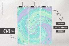 Mint Galaxy Digital Papers - 04 Variations Product Image 2