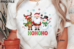 Funny Christmas Png Santa Png Reindeer Product Image 2