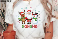 Funny Christmas Png Santa Png Reindeer Product Image 2