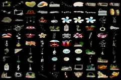 800 SEA FLORA TRANSPARENT PNG FILES, PHOTOSHOP OVERLAYS Product Image 10