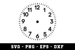 Clock SVG | SVG Cut files | Cricut Product Image 1