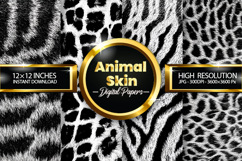 Animal Skin Digital Papers - 04 Variation Product Image 1
