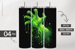 Witch Hand Digital Papers - 04 Variations Product Image 2