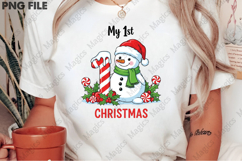 My First Christmas Sublimation PNG Product Image 2