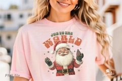 Joy to the World Christmas PNG Sublimation Product Image 1