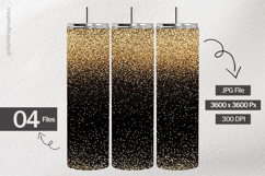 Gold Glitter Digital Papers - 04 Variations Product Image 2